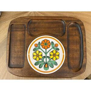 Vintage Himark Japan Cheese & Cracker Tray